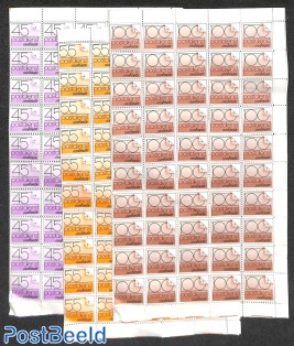3 full sheets of 100 stamps local mail (=300 stamps)