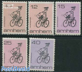 Arnhem, Postman on bicycle 5v