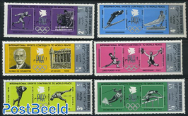 Olympic Winter Games, silver, perforated