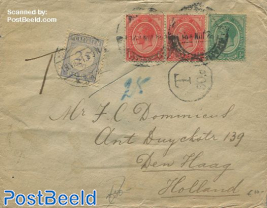 Envelope from South African Republic to Den Haag