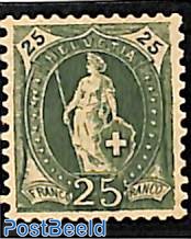 25c, Perf. 11.5:11, Stamp out of set