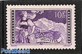 10Fr, Bern costume, Stamp out of set