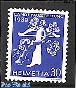 30c, German, Stamp out of set