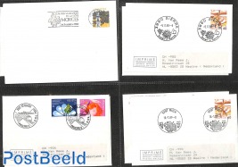 8 covers or cards on theme: Wine or winery