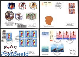4 Special registered (FDC) covers