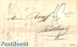 folding letter from Burgdorf 