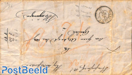 envelope from Meiringen 12 jan '65
