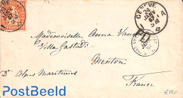 small envelope from Geneve 