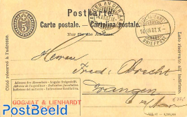 postcard from Bienne. Gogniat & Lienhardt 
