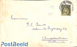 envelope from La Chaux-de-Fonds to Amsterdam