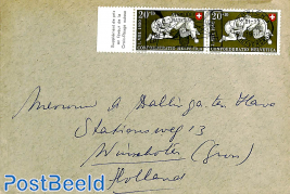 Letter from Zürich to Winschoten (NL)