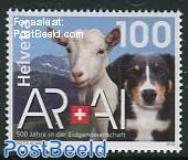 Goat & dog 1v