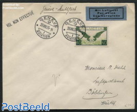 Airmail letter from Geneva to Boeblingen