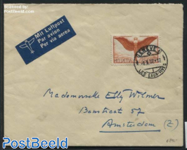 Airmail letter Geneva to Amsterdam