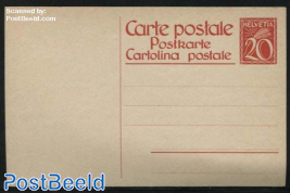 Postcard 20c (148x90mm)