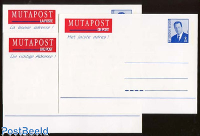 Address change card set (3 cards)