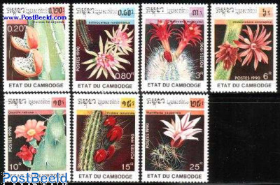 Cactus flowers 7v