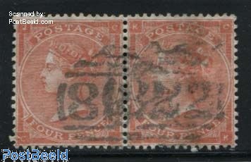 Verenigd Koninkrijk 1 farthing 1825 KM# 677 (1825) - Verenigd