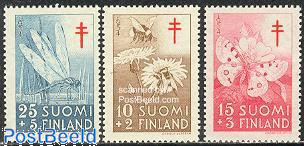 Anti tuberculosis, insects 3v