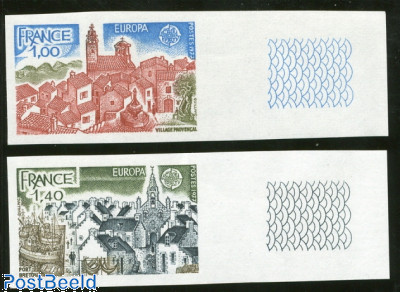 Europa 2v, imperforated