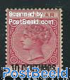 10c on 1p, Stamp out of set