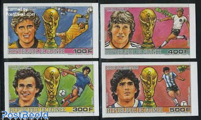 World Cup Football Mexico 4v imperforated