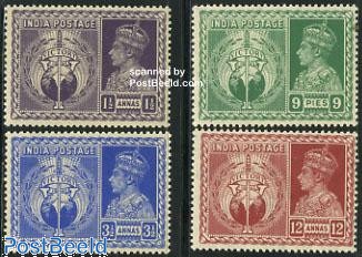 80年前のインドDari Postzegels uit India met het thema Geschiedenis - PostBeeld.nl