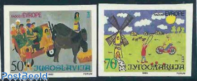 European Childrens Meeting 2v IMPERFORATED