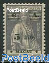 5A on 6A grey/black, Stamp out of set