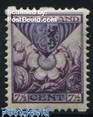 7.5+3.5c with color cross in border