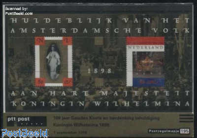 Queen Wilhelmina presentation pack 195