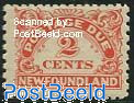 2c, Perf 11:9, Postage due, Stamp out of set