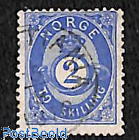 2SK blue, Stamp out of set