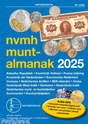 Dutch coins and banknotes catalogue 2025