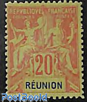 20c, Stamp out of set