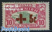 Red Cross (red overprint) 1v