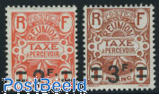 Postage due 2v