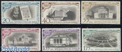 500 years Bucarest 6v