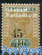 45c, Stamp out of set