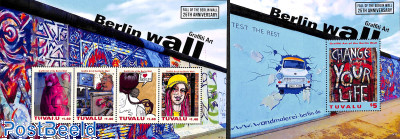 Berlin Wall Graffiti art 2 s/s