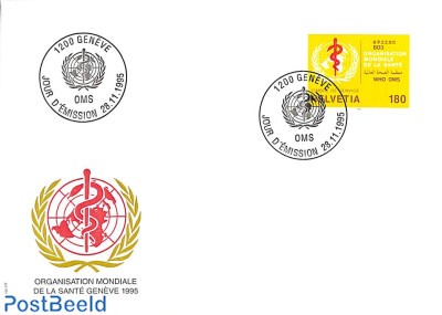 Postzegel 1995, Zwitserland World Health organisation 1v, 1995
