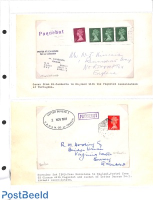 3 Ship mail covers