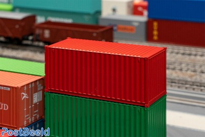 20' Container, red