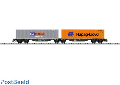 RailReLease Type Sggrss 80 Double Container Transport Wagon