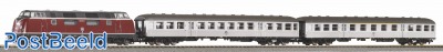SmartControl WLAN Start-Set DB Passenger BR 220 IV+ 2 Silberlinge passenger cars w.A-Track w. roadbed (DC+Digital)