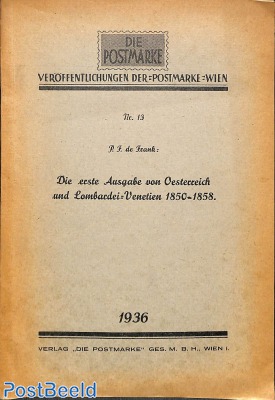 Die erste Ausgabe von Oesterreich und Lombardei-Venetien, 98p, 1936