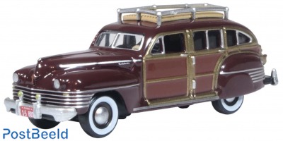Chrysler Town&Country Woody Wagon ~ Regal Maroon 1942