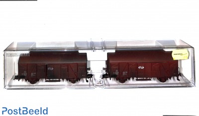 NS Covered Goods Wagon Set OVP