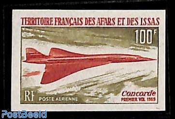 Concorde 1v, imperforated
