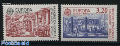 Europa, post offices 2v